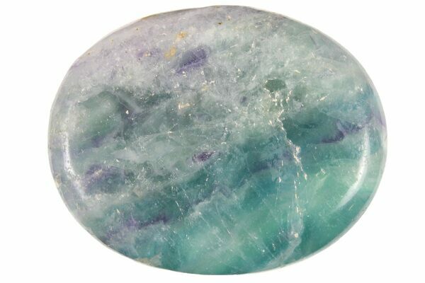 Polished Rainbow Fluorite Worry Stones For Sale - FossilEra.com